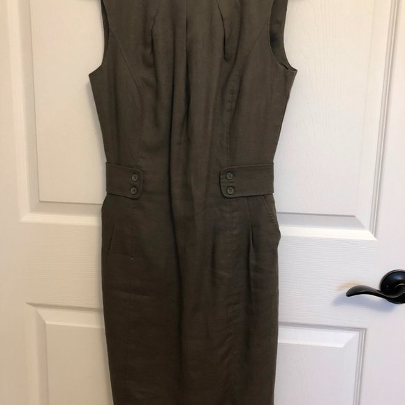 Olive Green Dress - Picture 1 of 1